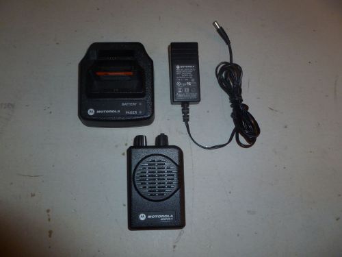 NICE Motorola Minitor V 453-461.9 MHz UHF Stored Voice Fire EMS Pager a