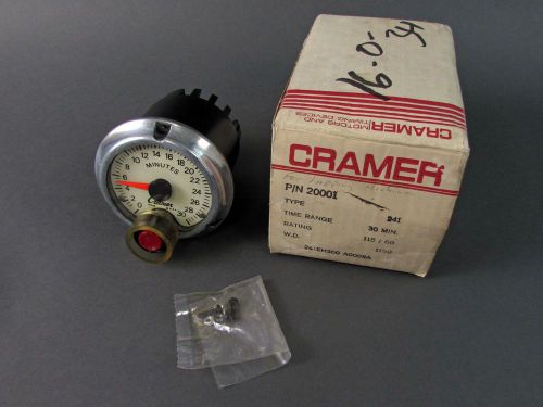 Cramer 20001 Type 241 Interval Timer / Counter - 30min., 115V, panel Display