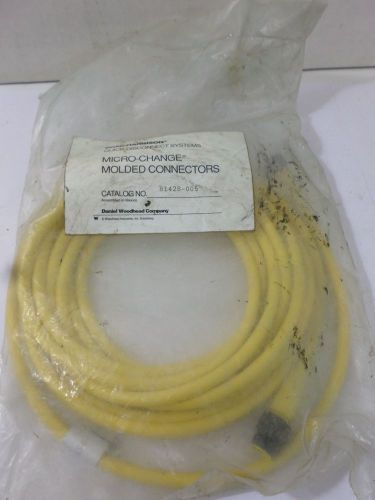 New Surplus Brad Harrison  81428-005 Micro Change Molded Connectors