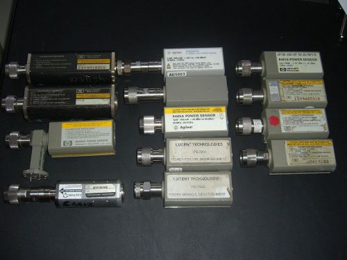 Hp / agilent / keysight power sensor lot of 13**tested**free shipping to the us* for sale