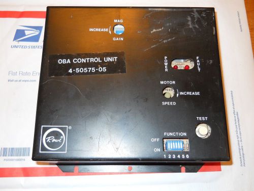 ROWE JUKE BOX  OBA CONTROL UNIT 4-50575-05 USED