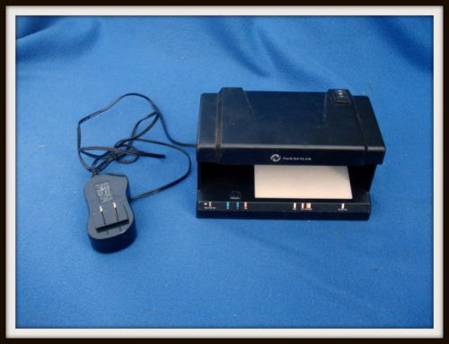 Nashua  #bj135 banknote detector uv counterfeit forgery money checker scanner for sale
