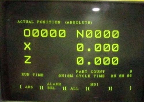 Tested working fanuc a61l-0001-0076 crt monitor display 230btb31 monitor tr-9dk for sale