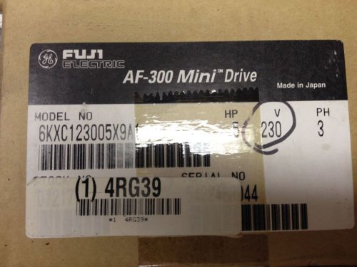Fuji Electric AF-300 Mini 5HP Inverter New In Box