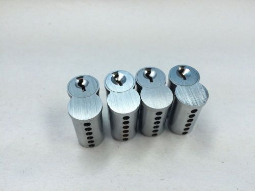 Best Style SFIC 6 pin Cylinders B Keyway 26D Finish No Keys Set of 4
