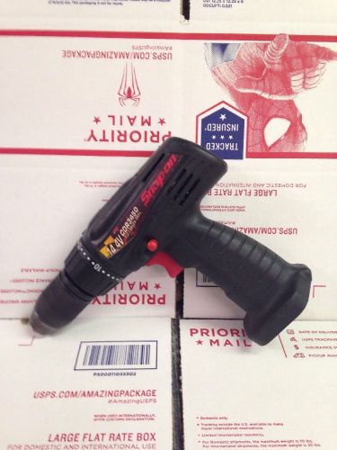 SNAP-ON CDR3450 CORDLESS DRILL 14.4V VOLTS DRILL 1/2&#034; DRIVER TOOLS SPEED USED