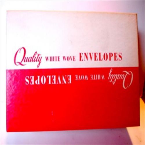 1 Carton of Quality White Wove Envelopes-5 Cents Packs