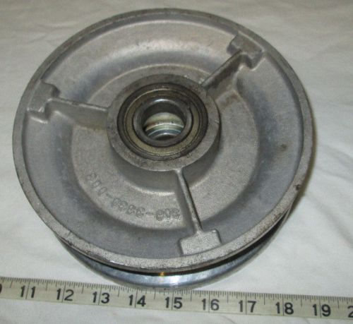 Large aluminum sheave pulley 8&#034; o.d.&#034; x 2-9/16&#034; with a 1-5/32 i.d. bearing for sale
