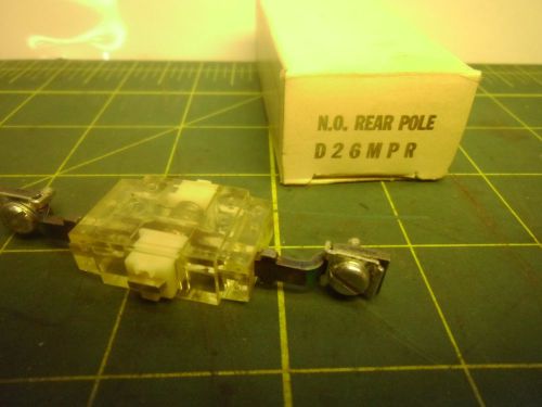 Cutler hammer d26mpr rear  pole contactor relay # j54671 for sale