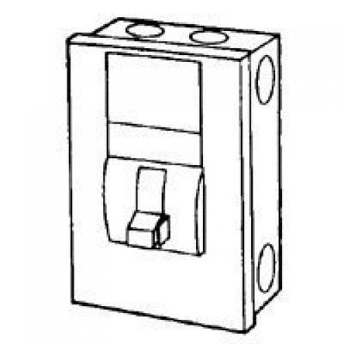 Eaton Corporation Dp221Ngb Indoor Safety Switch, 120/240V, 30-Amp