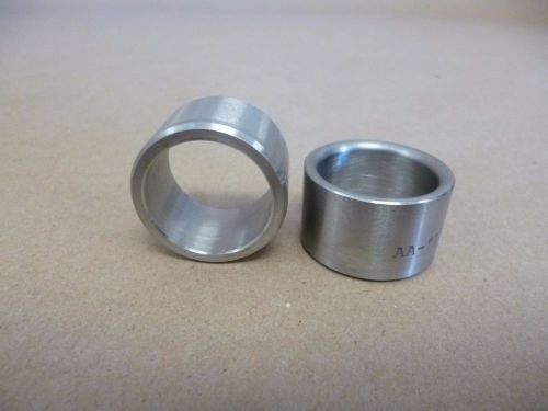 1&#034; ID X 1-1/4&#034; OD. X 3/4&#034; TALL STAINLESS STEEL STANDOFF BUSHING SPACER (2pcs)