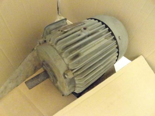 146146 Used, Toshiba B0056FLF2AM02 AC Motor, 5HP 230/460V, 1150 rpm