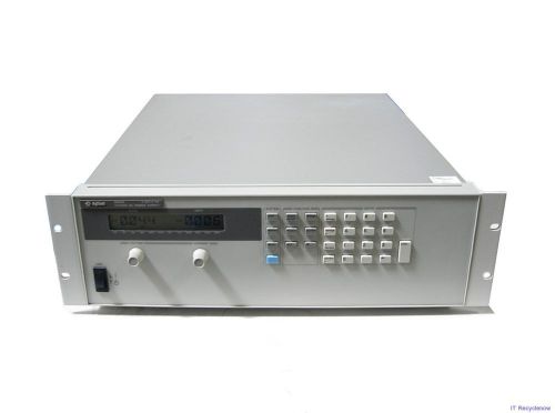 Agilent 6654A Programmable System DC Power Supply 0-60V 0-9A 500W