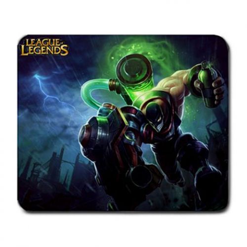 Aw The Good Design Of  Augmented Singed League Of Legends Logo On Mousepad