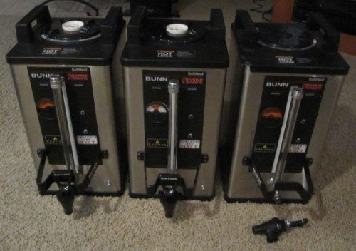 3 (Three) BUNN Coffee Server / Shuttle 1.5 gallon