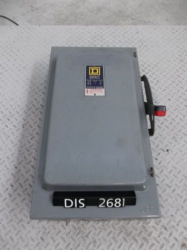 Square D 600 Volt 200 Amp Non Fused Disconnect (DIS2681)