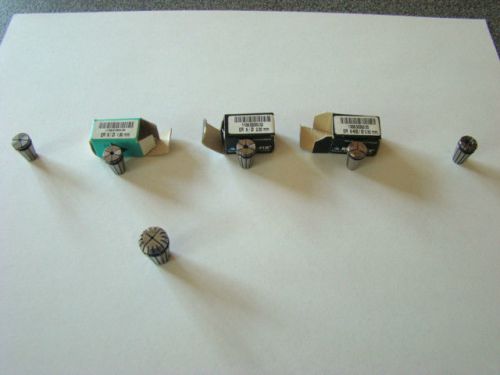 Rego-fix er8 er11 metric collets, 1.0 mm, 1.5 mm, 2.0 mm, price is for one item for sale