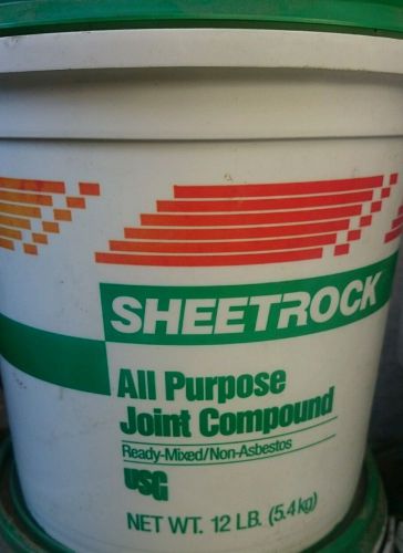 HIGH QUALITY SHEETROCK 1GAL 12lbs PREMIX JOINT COMPOUND drywall patch L@@K DEAL!