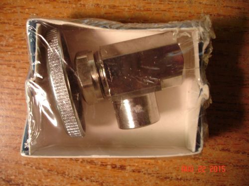 ROBERT MFG BOB OR95 C ANGLE STOP 3/8&#034;FIP X 3/8FIP A62 CHROME