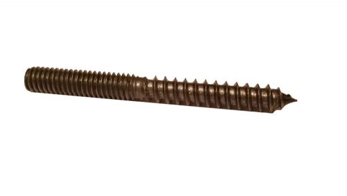 5/16-18 x 3&#034; hanger bolt full thread steel - set of 100 for sale