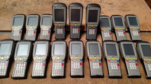 Lot of 18 PSION TEKLOGIX 7535 Mobile Computer Barcode Scanners LONG RANGE