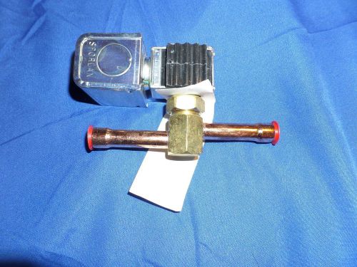 Sporlan 1/2 odf solder extended solenoid valve e6s140 120-208-240/50-60 3291-16 for sale