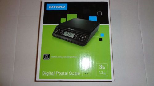DYMO Digital Postal Shipping Scale Pounds/Ounces/Kilograms/Grams 3 lb Retail Box
