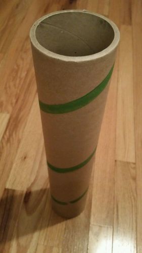 Cardboard Cores / Tubes Heavy Duty approx 17 3/4&#034;x 3 3/8&#034; x 1/4&#034;  {VERY STRONG!}