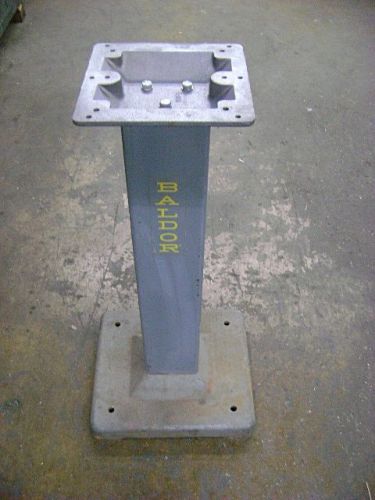 Baldor Model GA-16 Cast Iron Pedestal Stand