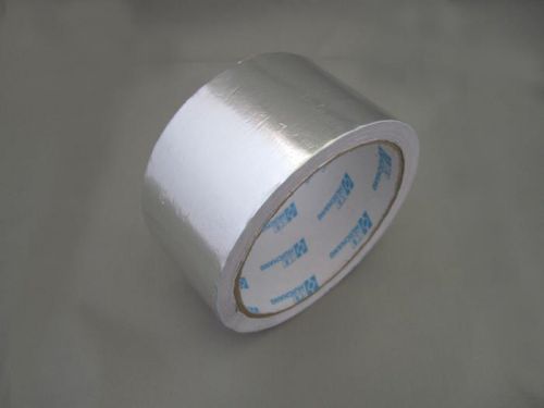 Aluminium foil adhesive sealing tape heating duct food wrap cooking 48mm x 20m for sale