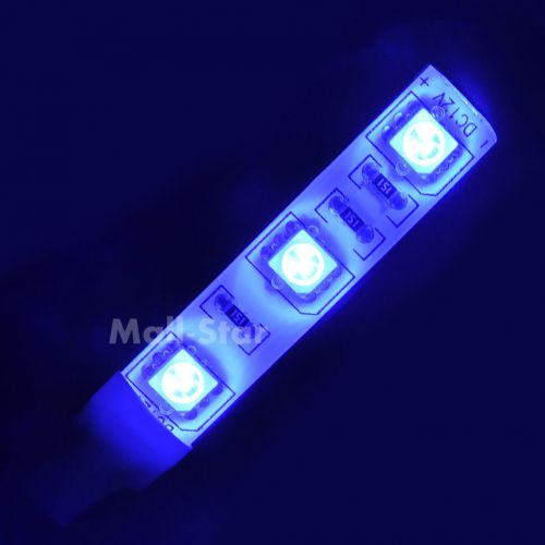 5050 smd blue ip65 waterproof 3 led light each fits  cars motorcycle dc12v 4pcs for sale