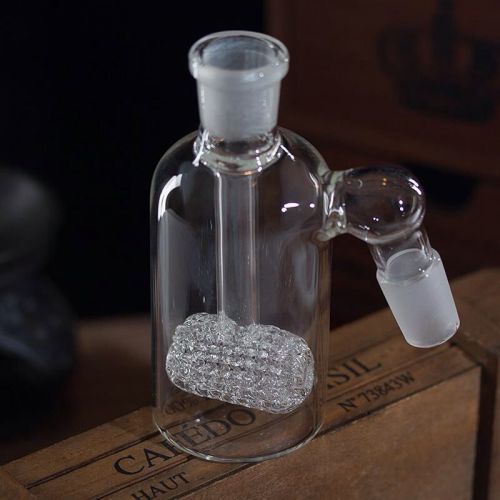 18mm Ash Catcher With Honeycomb Inline Percolator - Us Seller And Free Shipping
