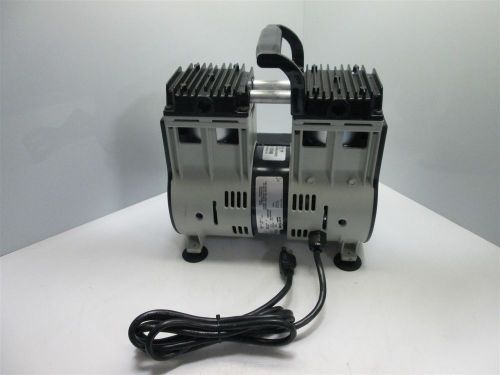 Welch 2585b-01 vacuum pump, pressure: 27.6inhg, 3/8 ports, 115v 60hz 4a for sale
