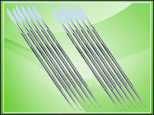 Le&#039;Cron Wax Carver x 200 Solid Handle Dental Instruments FREE SHIPPING WORLD DHL