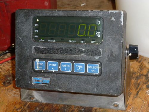 GSE 350 scale indicator