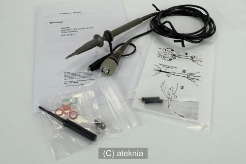 Tektronix P6109B 10X Passive Voltage Oscilloscope Probe 100MHz   ALL Accessories
