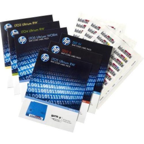 Hp lto-6 ultrium rw bar code label pack for sale