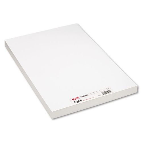 Pacon Medium Weight Tagboard, 18 X 12, White, 100/pack