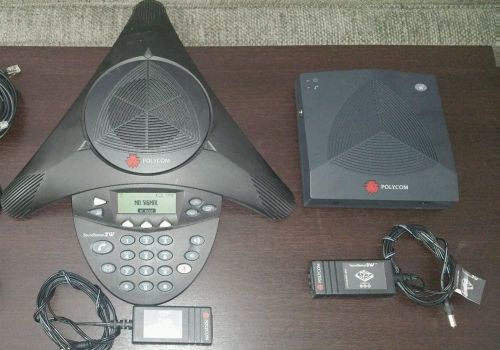 Polycom soundstation 2w wireless conference phone for sale