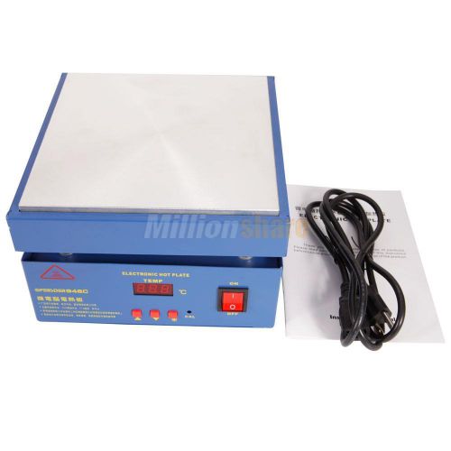 High precision digital constant temperature heating plate for smd bga repair for sale
