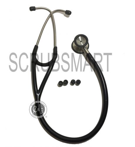 NEW BLACK ESC111 Cardiology Stethoscope Medical Professionals Nurses &amp; Students
