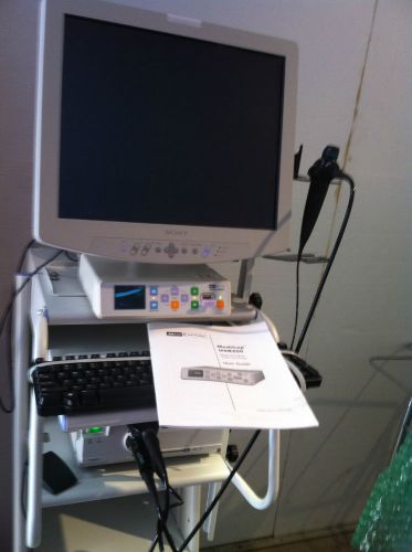 Olympus otv-si video system &amp; rhino-laryngo videoscope - complete package in vgc for sale