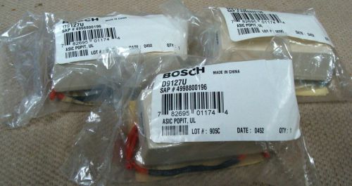 LOT OF (3) THREE BOSCH D9127U ASIC POPIT MODULE UL