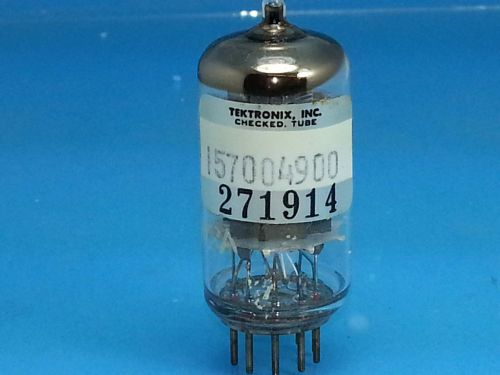 TELEFUNKEN 12AU7 ECC82 VACUUM TUBE SINGLE CHECK TEKTRONIX &lt;&gt; BOTTOM STRONG T02J