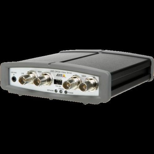 AXIS 241QA 4 Channel Video Server, Two-way Audio Support CCTV IP Network Encode