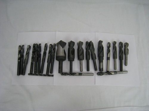 Machinist Tools drill bits smallest 2 inch largest and in between sizes