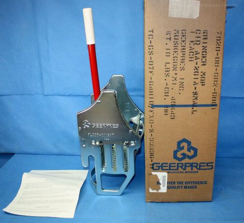 GEERPRES One Knight Wringer Commercial Mop Wringer 1021-1 Zinc NEW