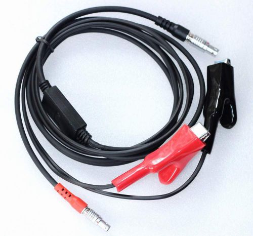 New External Power Cable with alligator clips for SOUTH GPS to PDL HPB