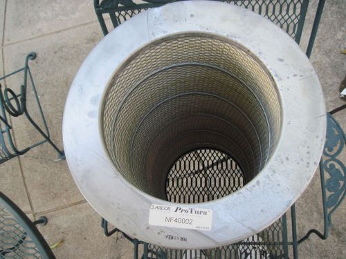CLARCOR PROTURA DUST COLLECTOR FILTER PART # NF40002