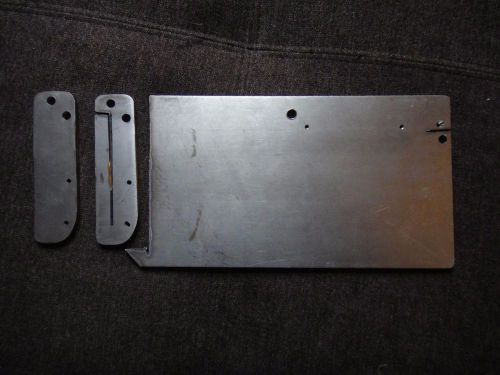 Titanium knife making stock .116 knifemaker grade bar sheet handle parts pocket for sale